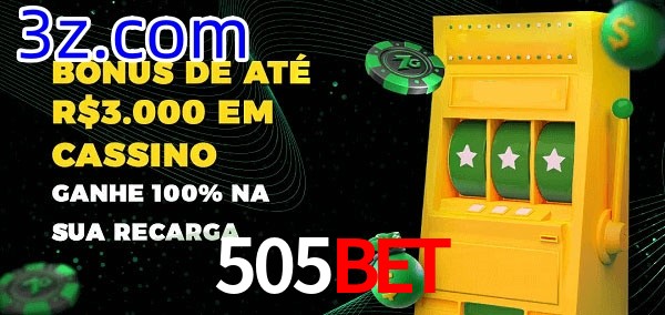 505Bet melhor bônus de depósito